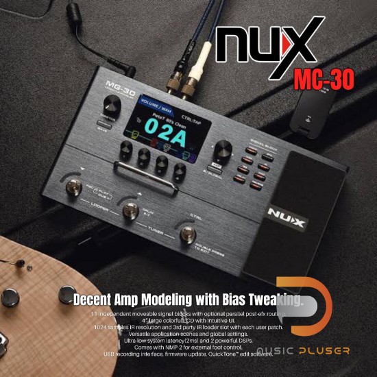 某ショップオリジナルプリセット入り NUX MG-30